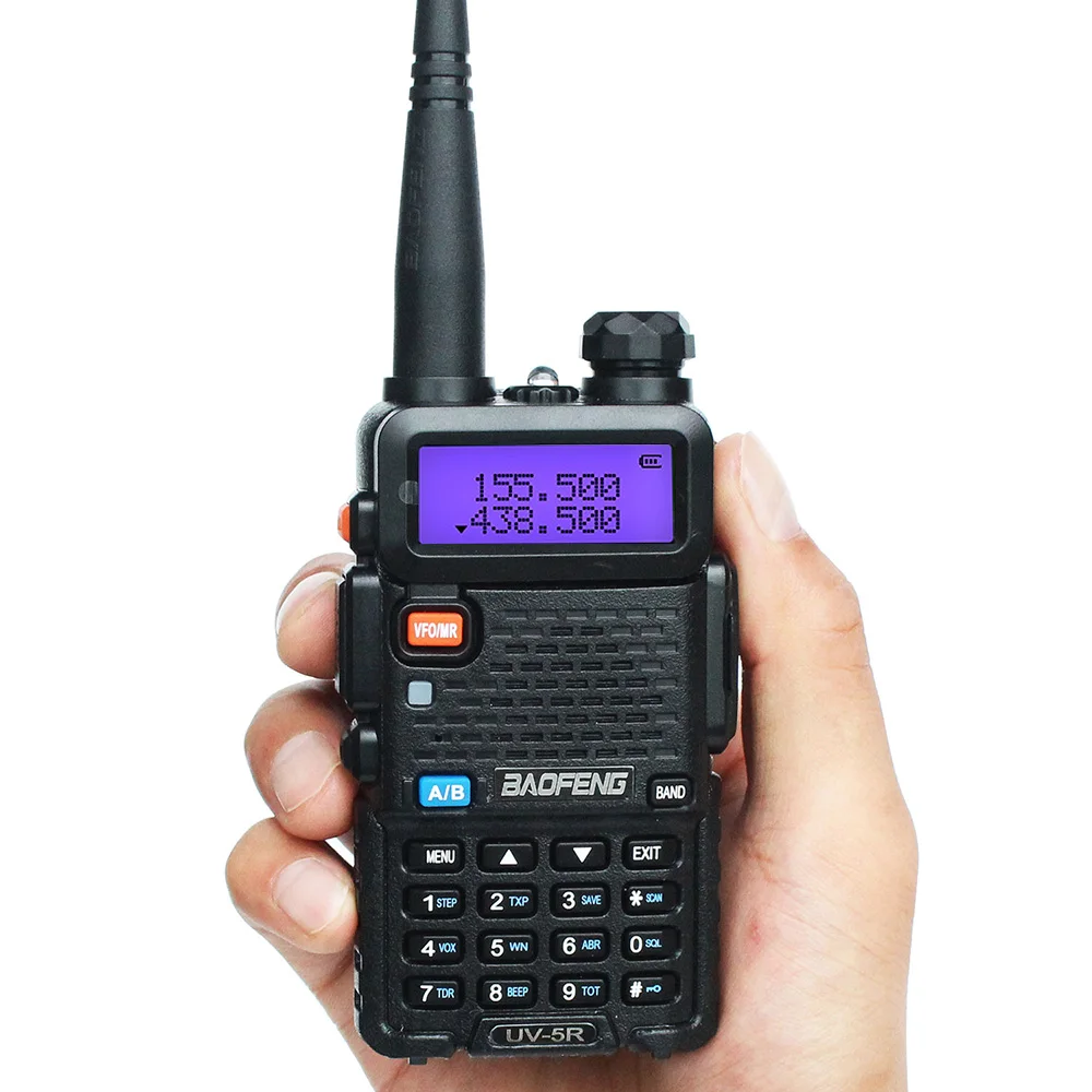 Baofeng рация UV-5R двухдиапазонный УКВ аналоговый портативный Профессиональный двухсторонний радио FM Transeiver