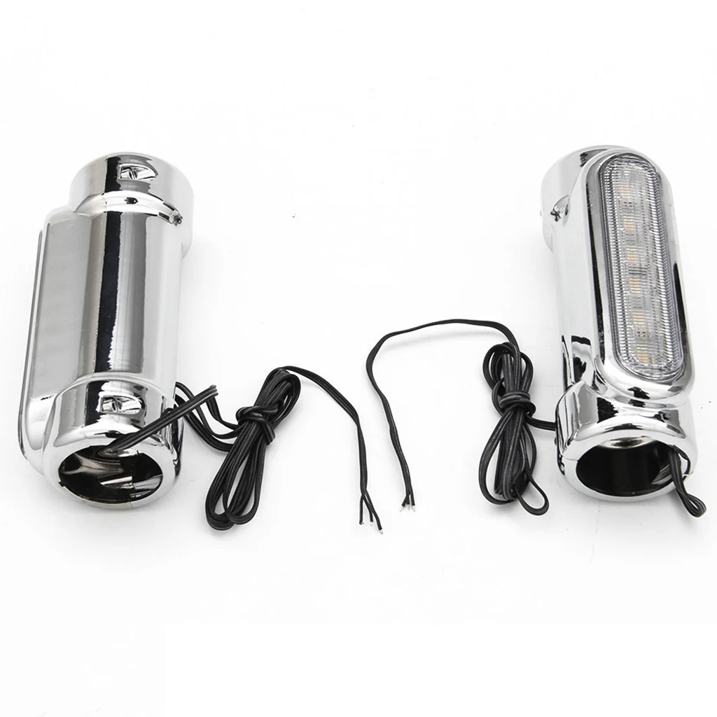

2x Metal Motorbike Highway Bar Driving Turn Signal Lights Switchback for Crash Bars for Harley Victory Auto Accessories