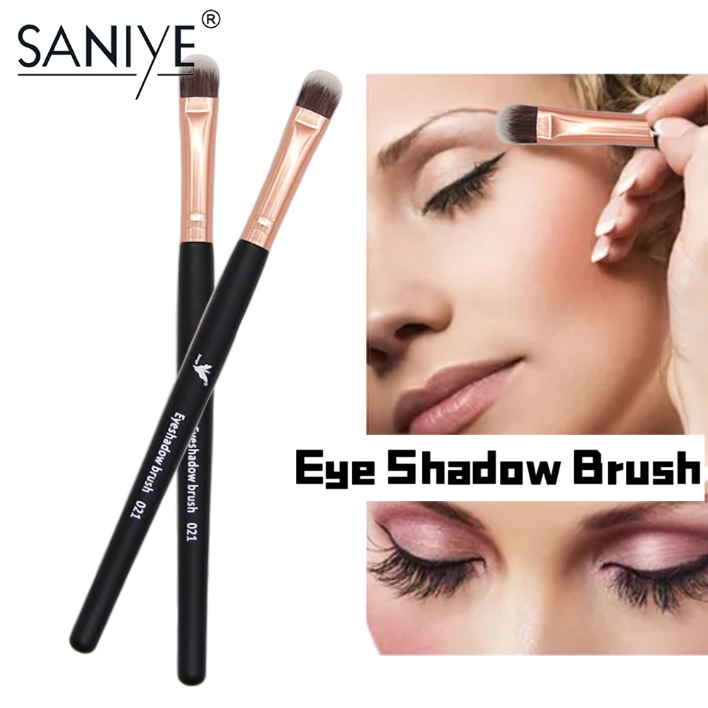 Профессиональный инструмент для макияжа SANIYE маленькие мягкие кисти теней век