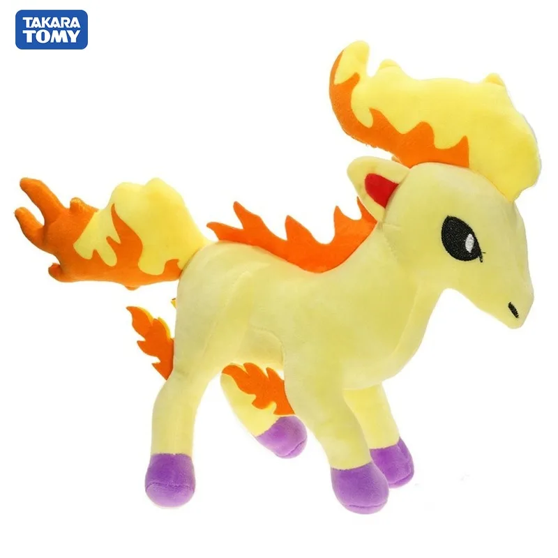 

TAKARA TOMY POKEMON 27*40 см Rapidash аниме плюшевые куклы для детей кукла для детей детские подарки на день рождения игрушки