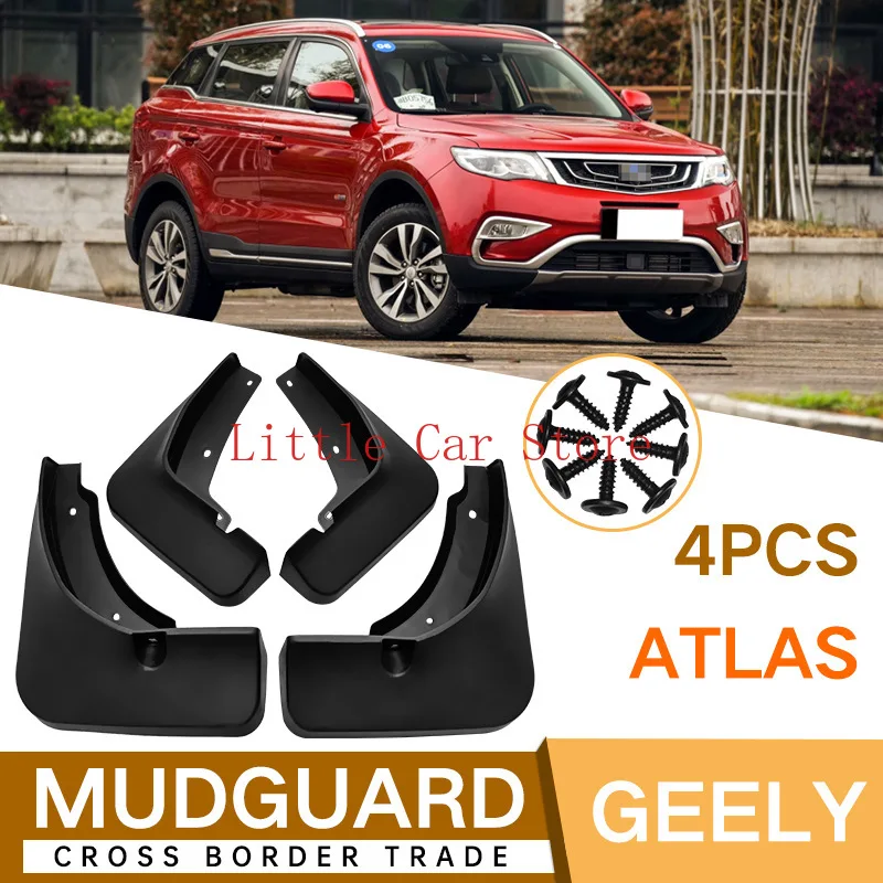 

For Geely Atlas BO YUE Car Mudflaps Mud Flaps Splash Guards Mudguards Mud Flap Front Rear Fender Protector
