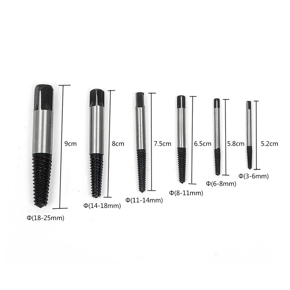 12 шт. устройство для извлечения болтов поврежденные болт жидкость снятия сверло