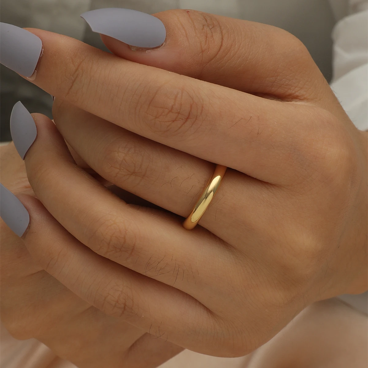 18KGP модное регулируемое женское кольцо | Украшения и аксессуары