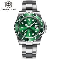 sd1953 steeldive dive watch 300m waterproof men super luminous calendar diving watch fashion stainless steel mens watch