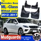 Брызговики M-class ML-class W166 2012-2017 для Benz, щитки от грязи, брызговики, аксессуары для передних и задних колес автомобиля, автостайлинг