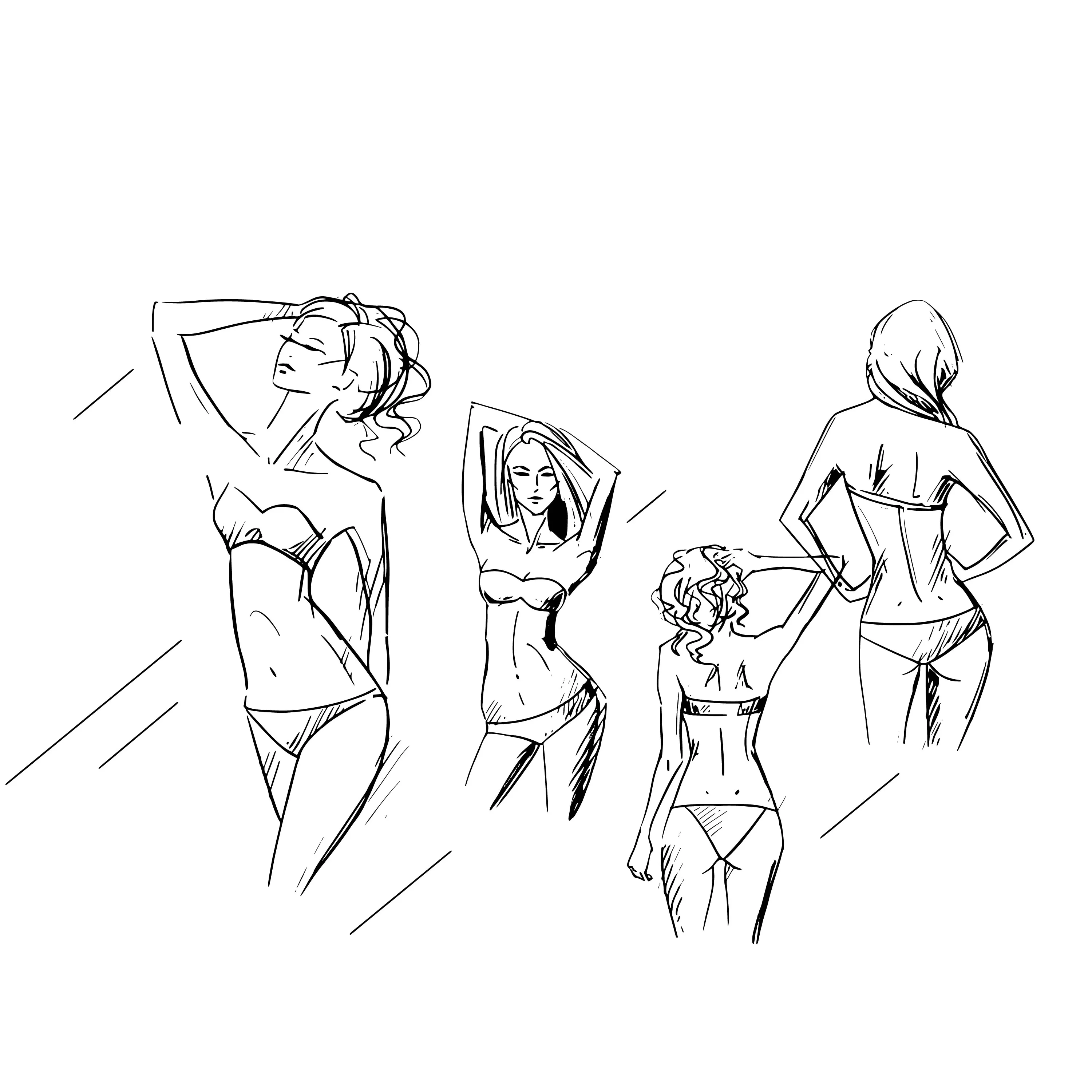 

Sexy woman Clear Stamps For DIY Scrapbooking/Card Making/Album Decorative Rubber Stamp Crafts