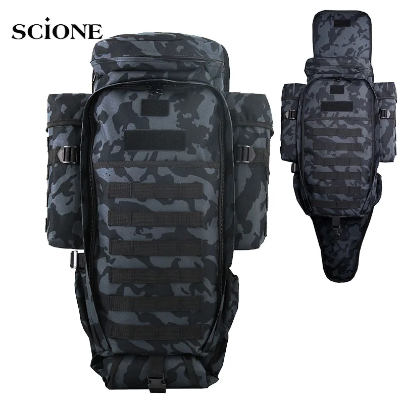 60L наружный походный рюкзак мужской военный тактический Водонепроницаемый