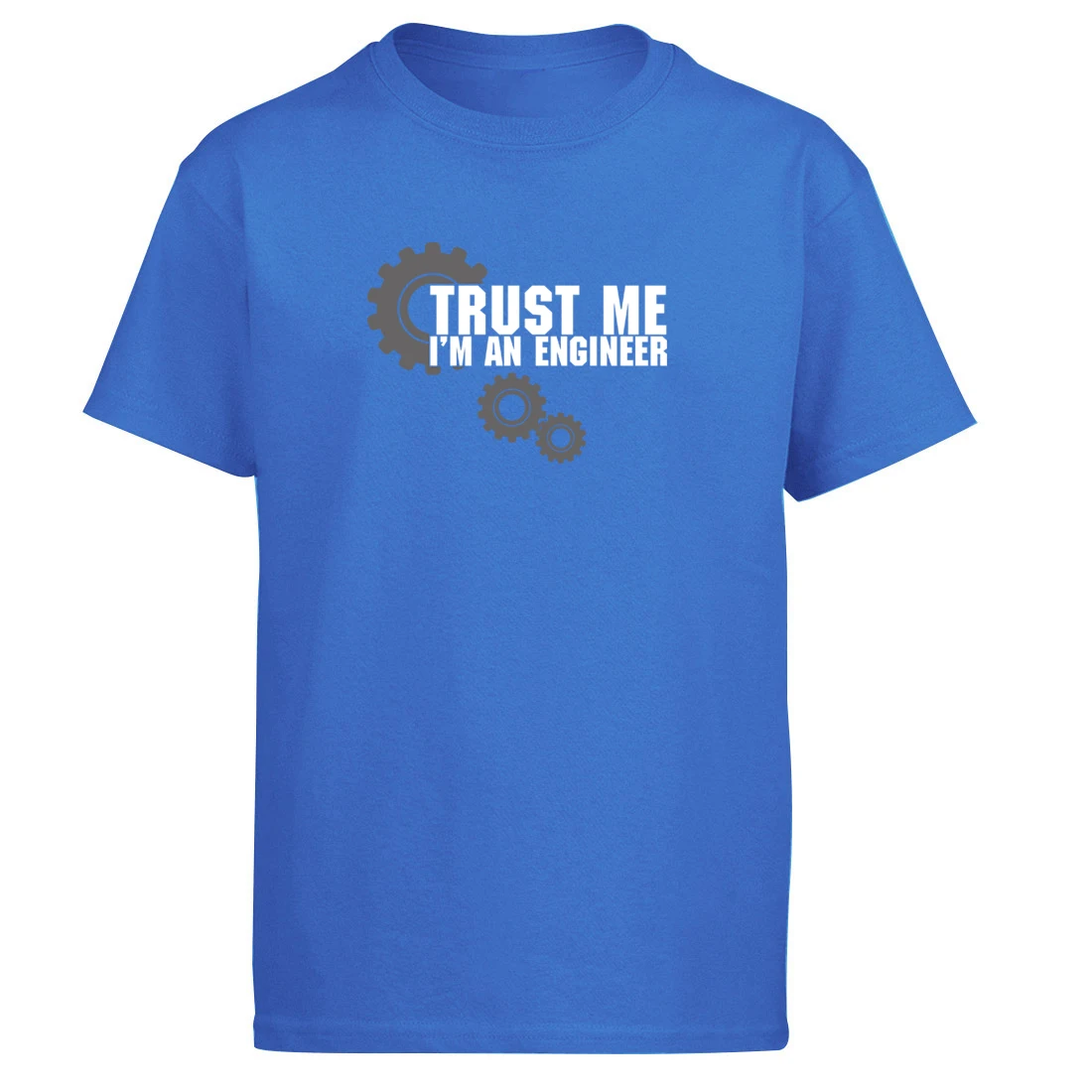 Мужская футболка с надписью Trust Me I Am An инженер летняя научным принтом Новое