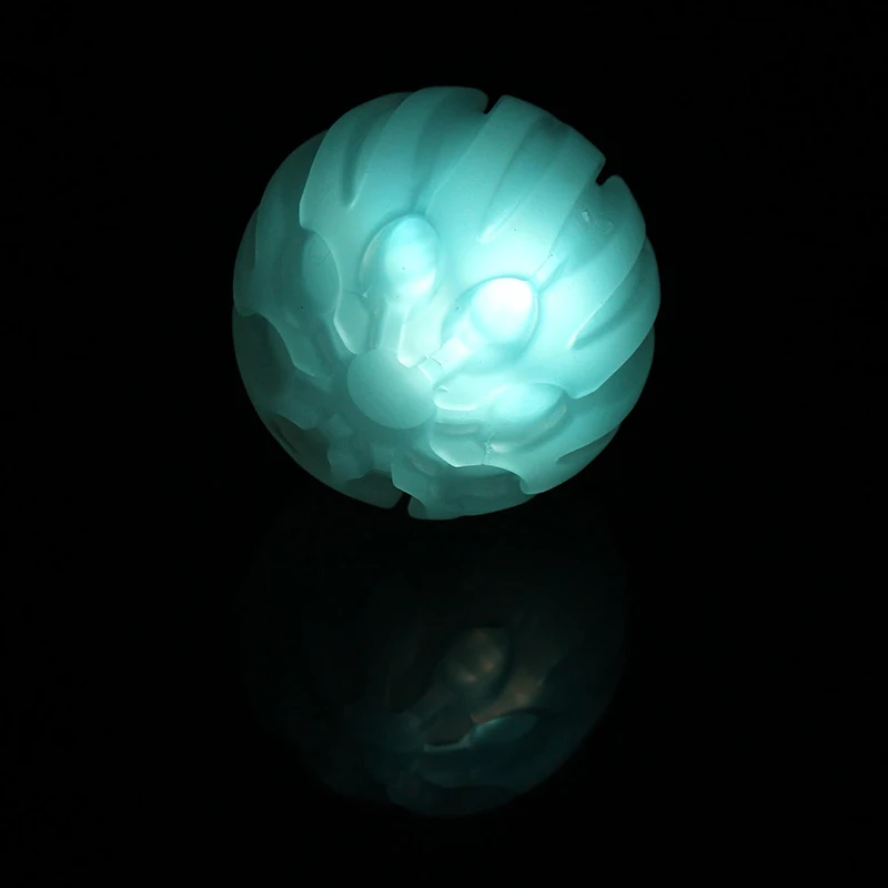 Изделия для обучения собак меняющие цвет Led TPR эластичный мяч игрушки устойчивые