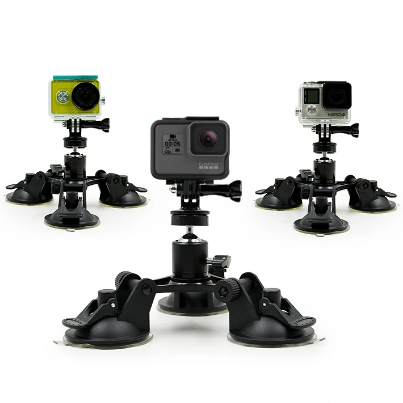 Автомобильная Экшн-камера на присоске для телефона 8 7 5 Black SJCAM SJ7 Yi 4K H9 Go Pro Osmo
