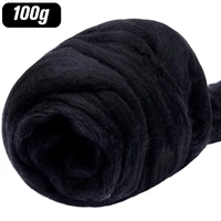 lmdz 3 53oz wool roving yarn fiber roving wool top wool felting supplies 100 pure wool chunky yarn spinning wool roving