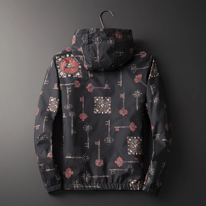 

Good Quality Very Men's Jacket Brand High Quality Men Hooded Jacket Zipper Mans Jacket with Hat Outerwear Coat 4XL 5XL 2117