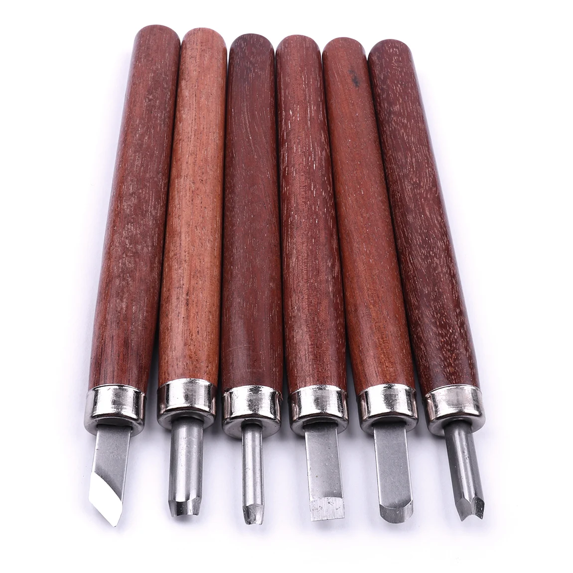 

6Pcs SKS9 Steel Wood Carving Tools Woodcut Engraving Cutter+1Pc Sharpening Stone