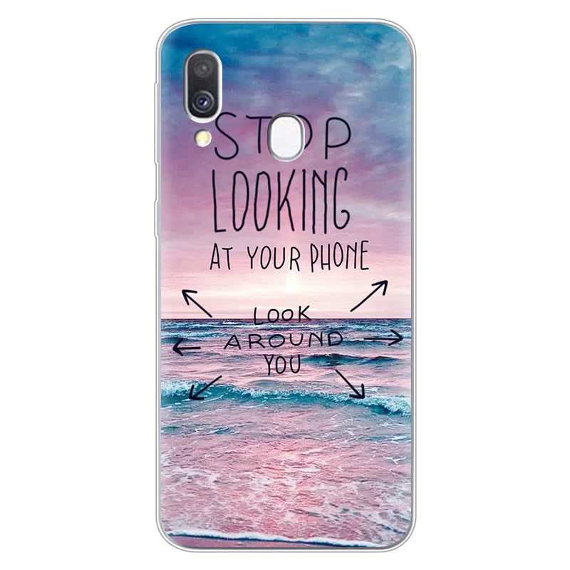 Роскошный чехол для телефона samsung Galaxy A40 A30 A50 A70 A60 A10 A20 чехол Модный мягкий силиконовый чехол из ТПУ
