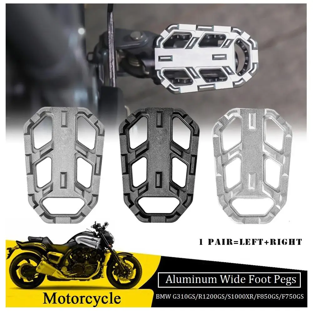 Широкие подножки с ЧПУ для педали BMW F750GS F850GS G310GS R1200GS S1000XR R Nine T 2018 2019|Накладки и