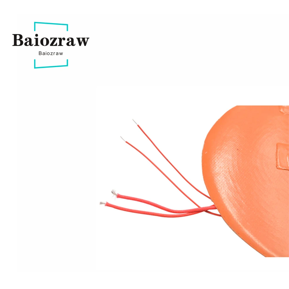 300 мм Силиконовые грелку Нагреватель для 3D принтеры круговой тепла кровать