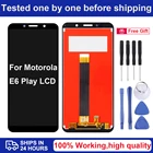 Оригинальный дисплей 5,5 дюйма для Motorola Moto E6 Play XT2029 XT2029-1 ЖК-дисплей и сенсорный экран дигитайзер в сборе детали + Инструменты