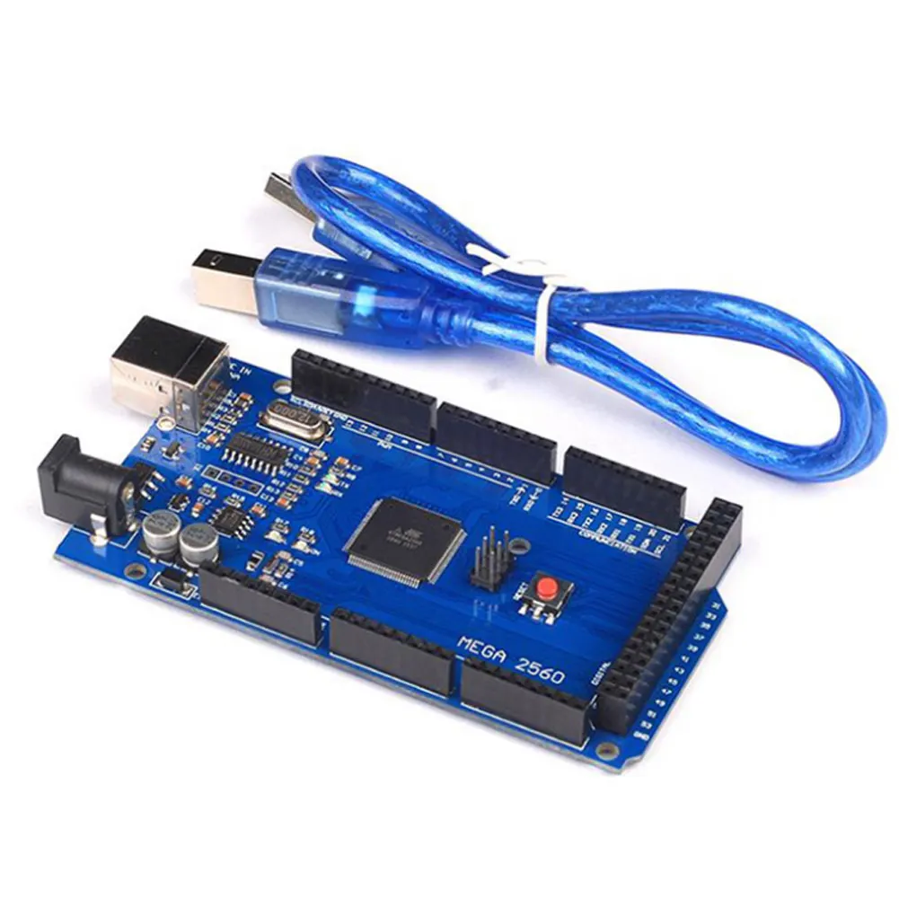 MEGA 2560 R3 макетная плата CH340G ATMEGA комплект с usb-кабелем для Arduinos TU-shop |