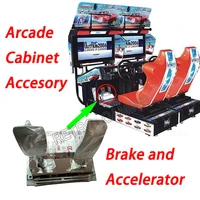 outrun car racing game machine pedal brake and acceleratorsimulator racing machinearcade racing coin operated racing machine