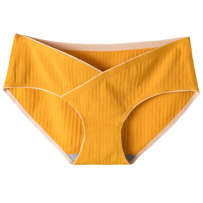 Женская одежда беременных Трусики Хлопок u-образной формы с низким уровнем талии