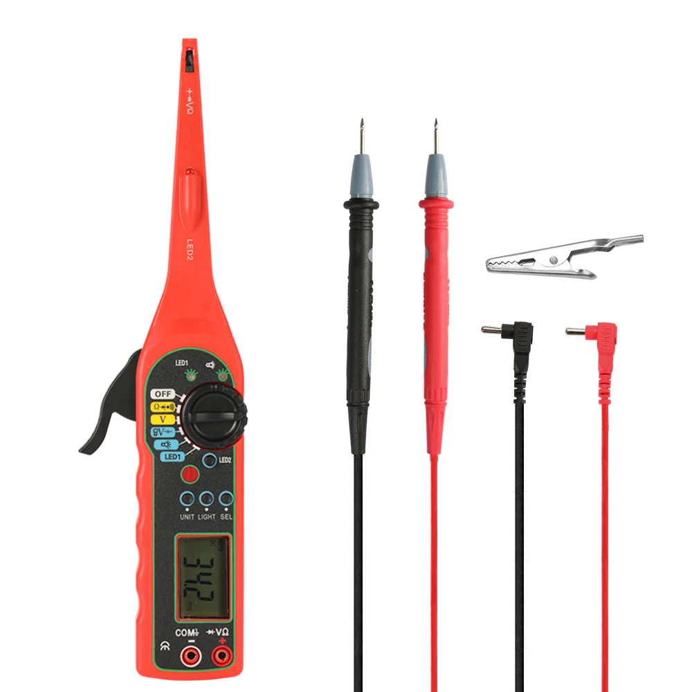 Многофункциональный инструмент для ремонта автомобильной цепи лампы тестер