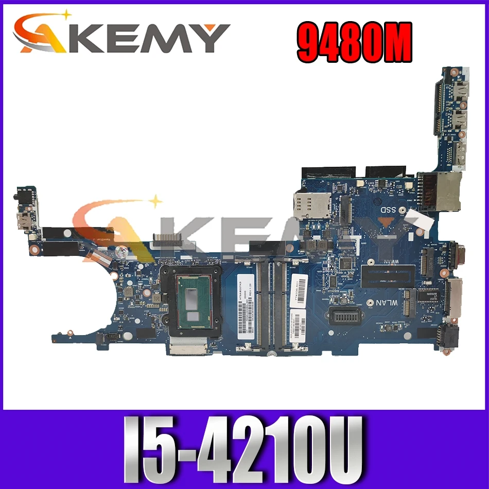 

769717-501 769717-601 материнская плата для ноутбука HP Elitebook 9480 м I5-4210U материнская плата для ноутбука 6050A2648201-MB-A02 SR1EF
