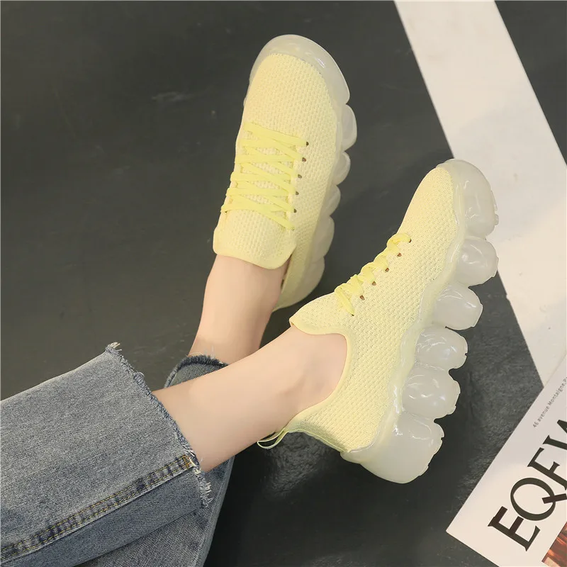 Женские кроссовки в римском стиле Times зеленые летние милые розовые повседневные