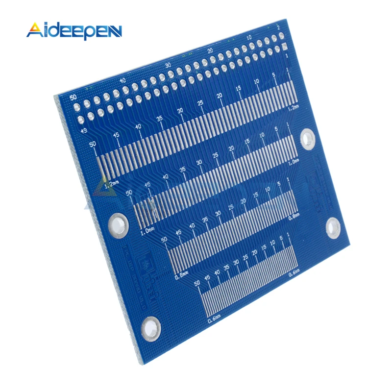 0,5 мм до 1,2 мм Pin Pitch адаптер PCB FPC плата 2,0-3,5 дюймов TFT lcd Интерфейс SMD для DIP H двойная сторона