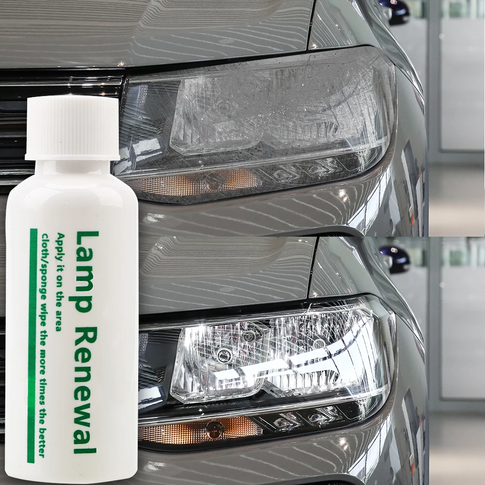 

LEEPEE 20/50ml Car Headlight Restoration Polishing Coat Lamp Retreading Agent Lamp Renovation Car Maintenance Liquid