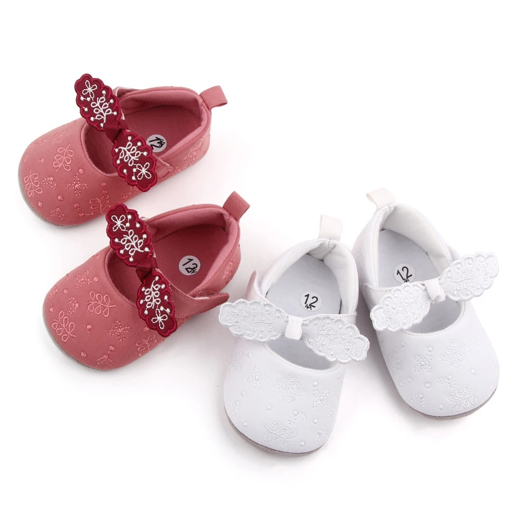 

Newborn Baby Girls Shoes PU Leather Buckle First Walkers Big Bow Princess Shoes Party Wedding Baby Girl Shoes First Walkers