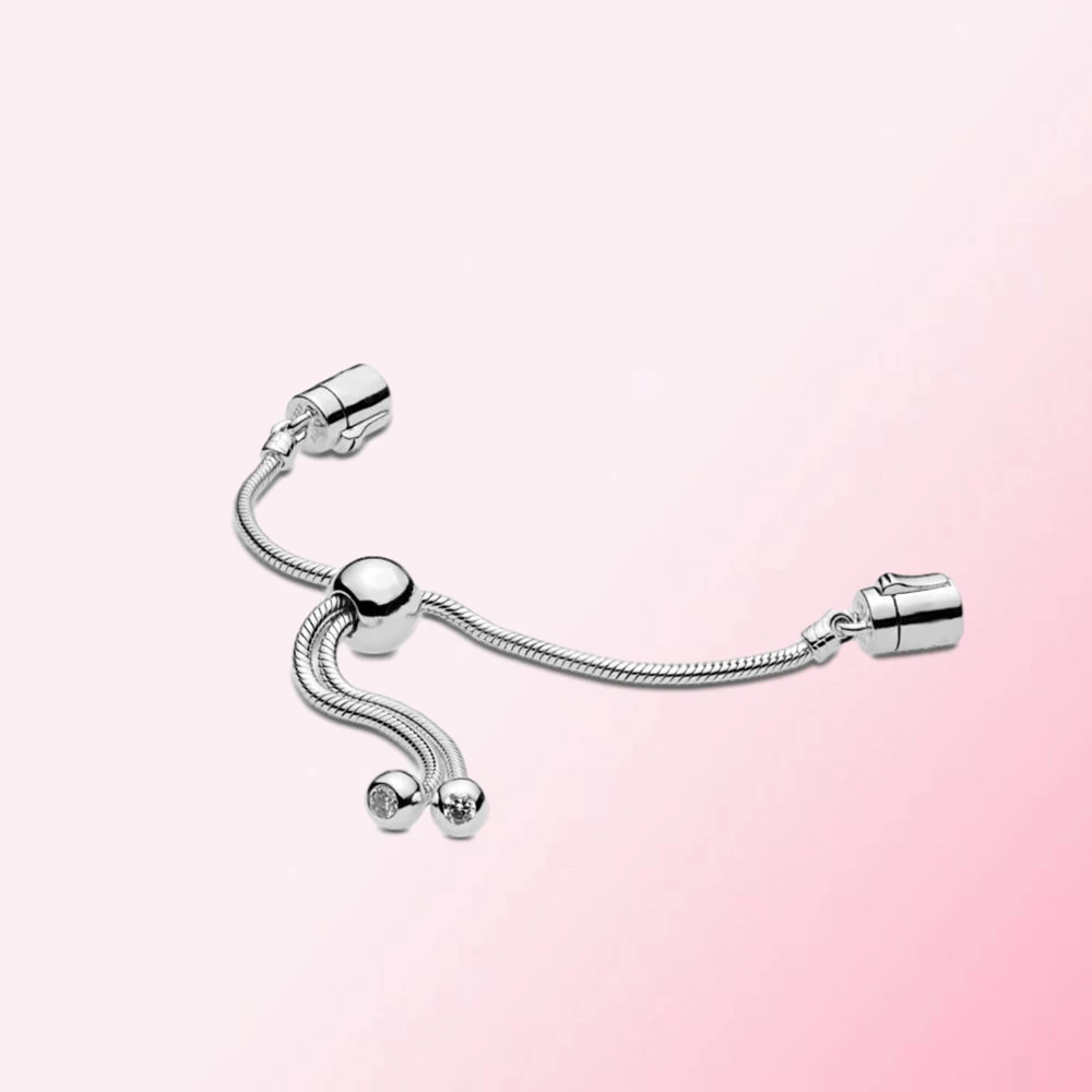 

100% 925 Sterling Silver Bracelet Bangle Chain Buckle Accessory Chain Head High Quality Jewelry Factory Wholesale Free Shipping
