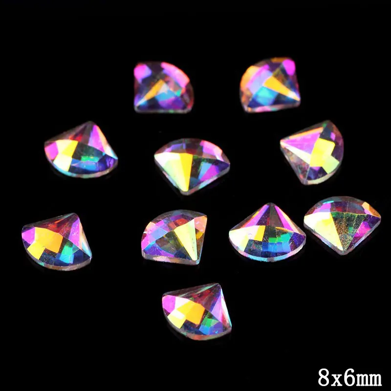 Стразы для одежды кристаллы AB цвет черепа стразы s клей на аппликация украшение