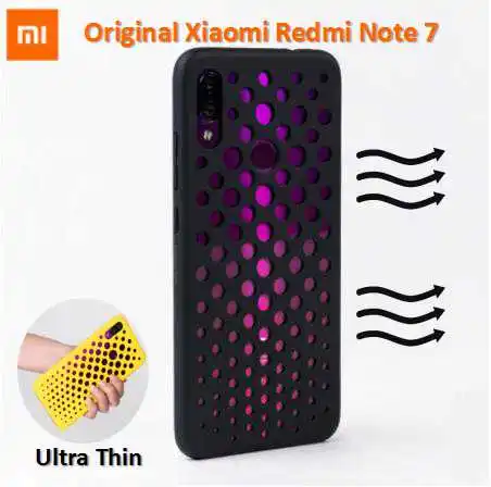 Оригинальный чехол для Xiaomi Redmi Note 7/Redmi 7pro специальный дышащий полый 7 |
