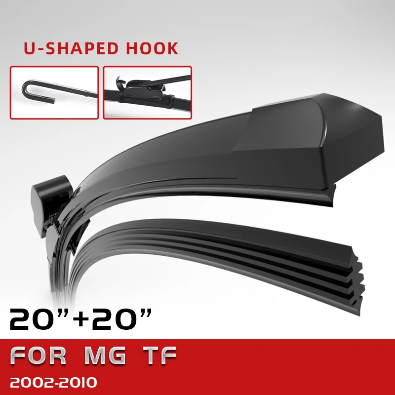 

CELANOVA Double Sided Rubber Windscreen Wiper Front Wiper Blades For MG TF 2002-2010 20"+20"