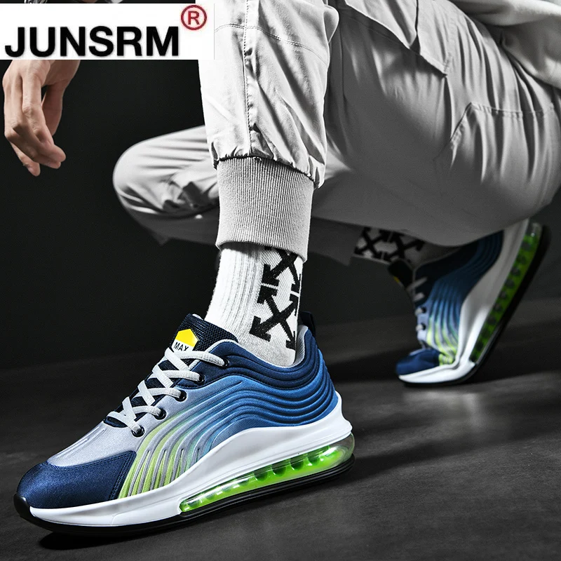 

Light Non-slip Air Cushion Man's Sneakers High Quality Plus Size Men's Sports Shoes Comfortable Breathable Outdoor Running Shoes