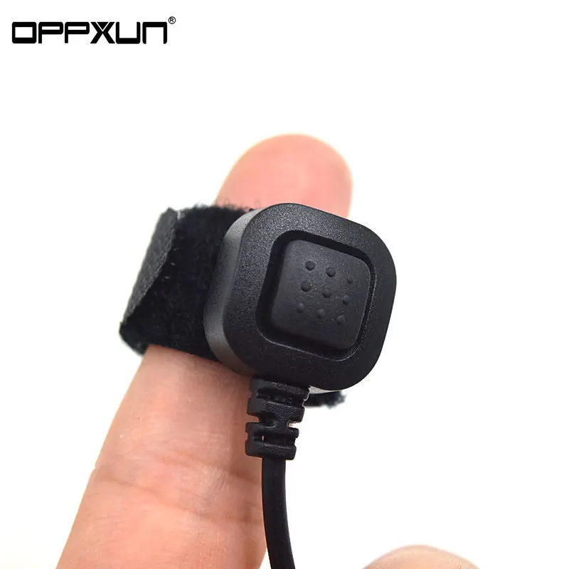 

OPPXUN Throat microphone sound tube headset PTT accessory for Midland GXT550 GXT1000 GXT1050 walkie-talkieportable radio
