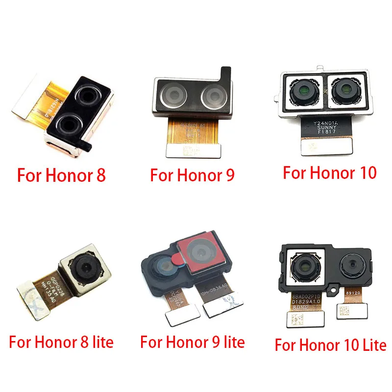 

10Pcs/lotRear Big Back Camera Flex Cable Main Camera Module For Huawei Honor 8 9 10 20 Lite 7X 8X Max / Honor 6X GR5 2017