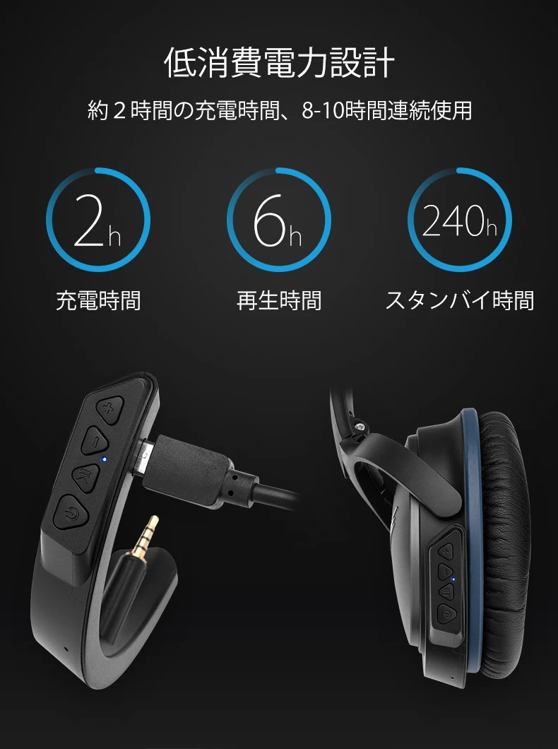 Адаптер Bluetooth 5 0 QC25 для наушников Bose QC 25 QuietComfort (QC25) беспроводной конвертер BOSE