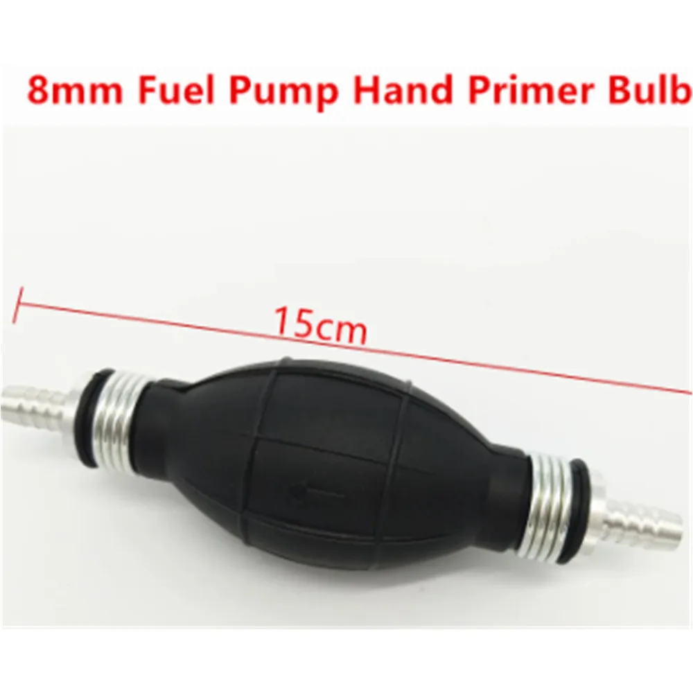 Acheheng 8mm Diesel Fuel Pump Hand Primer Bulb All FuelsbLength For Cars Ship Boat Marine Fuel Pump Primer Bulb Hand Primer Pump