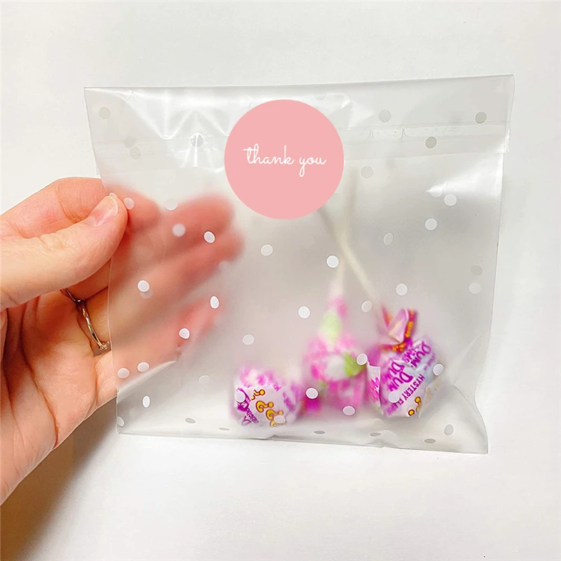 

500 Pcs Pink Round Thank You Stickers Birthday Wedding Christmas Party Present Deco Stickers Stationery Scrapbooking Material