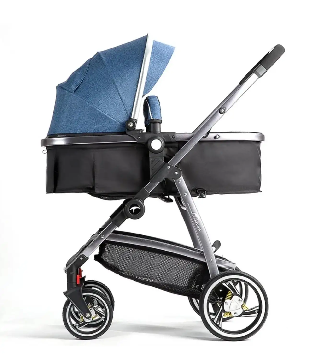 Тележка TEKNUM для малышей с высоким ландшафтом детская тележка сидения и лежа