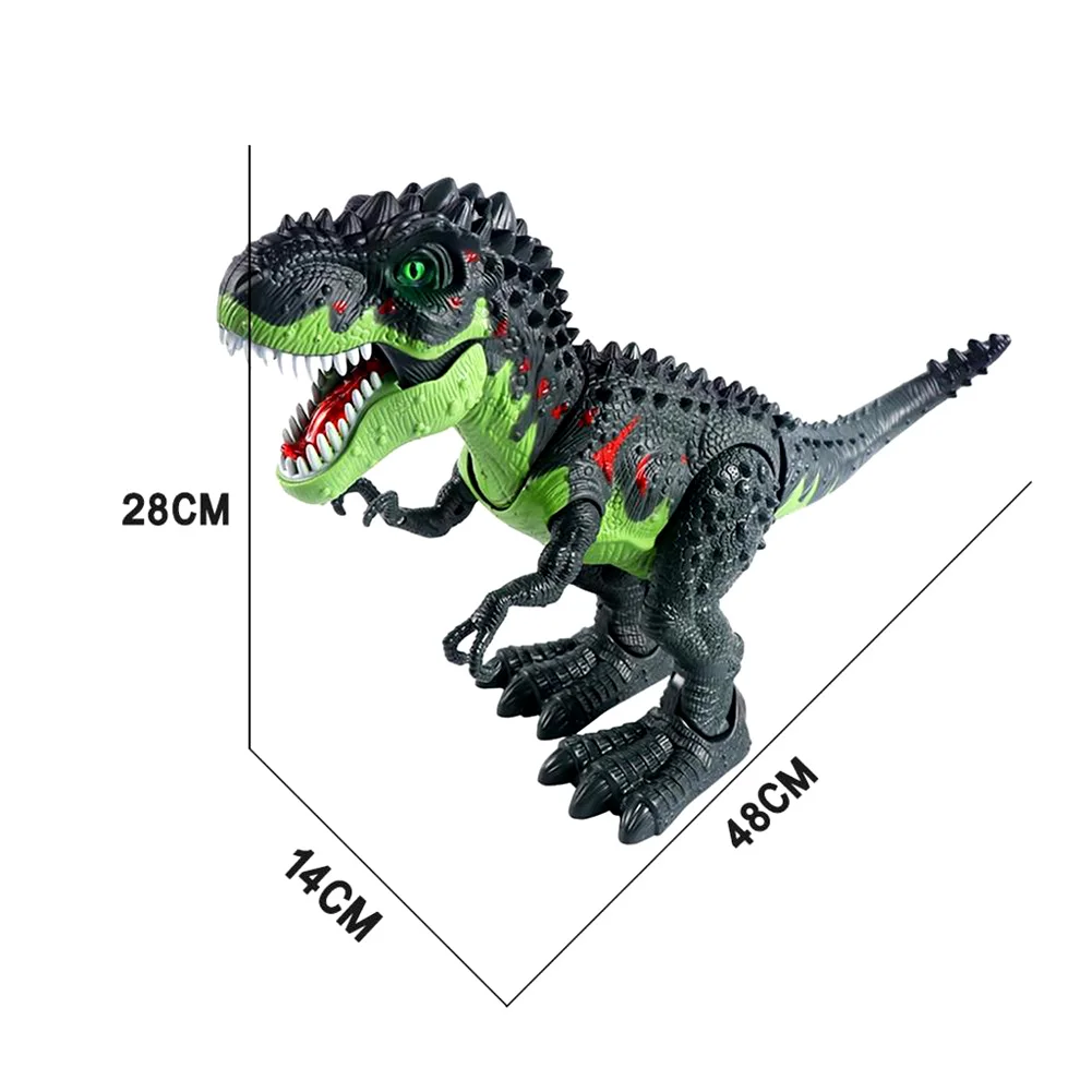

Simulation Electronic Mechanical Mist Spray Egg Laying Walking Dinosaur Model