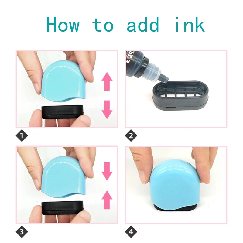 Детский штамп с именем на заказ для учителей детского сада всех языков