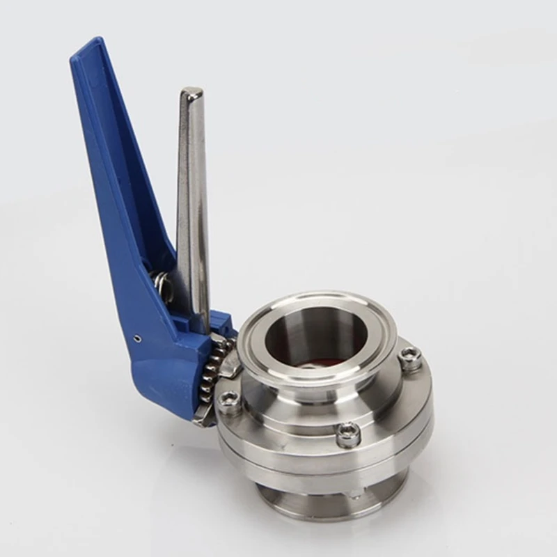 Санитарный клапан бабочка наружный диаметр 51 мм 2 дюйма управление расходом