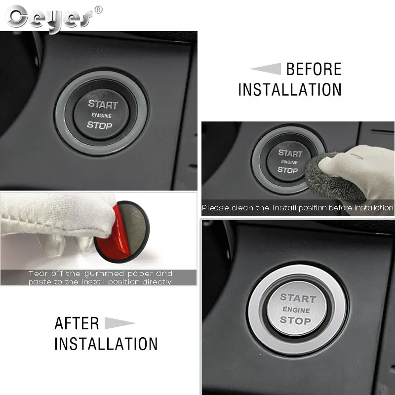 Аксессуары для салона автомобиля Ceyes чехол с зажиганием двигателя Land Rover Discovery Sport