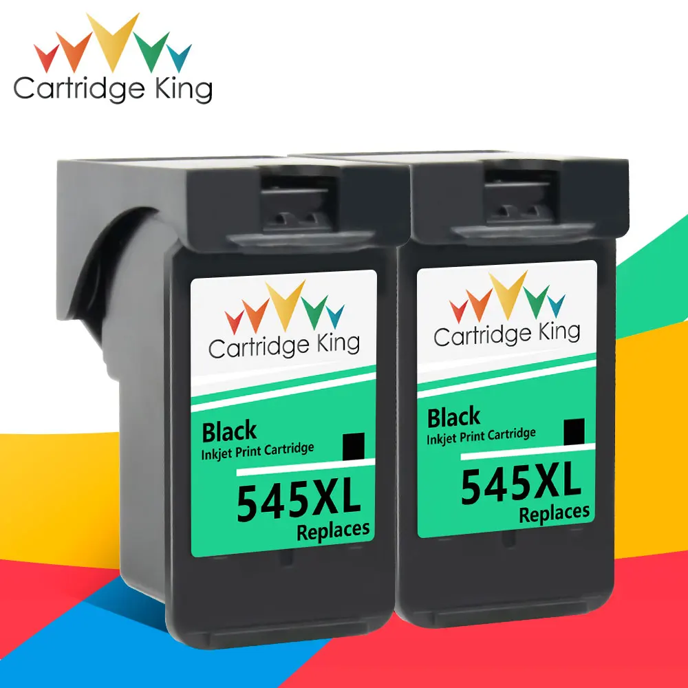 Картридж King 2PK Black PG545 545XL чернильный картридж для Canon PG 545 XL сменный Pixma IP2850 MX495 MG2950