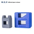 Магнитный размагничиватель для пинцета и отверток, демагнитайзер плюс магнитное устройство, инструмент