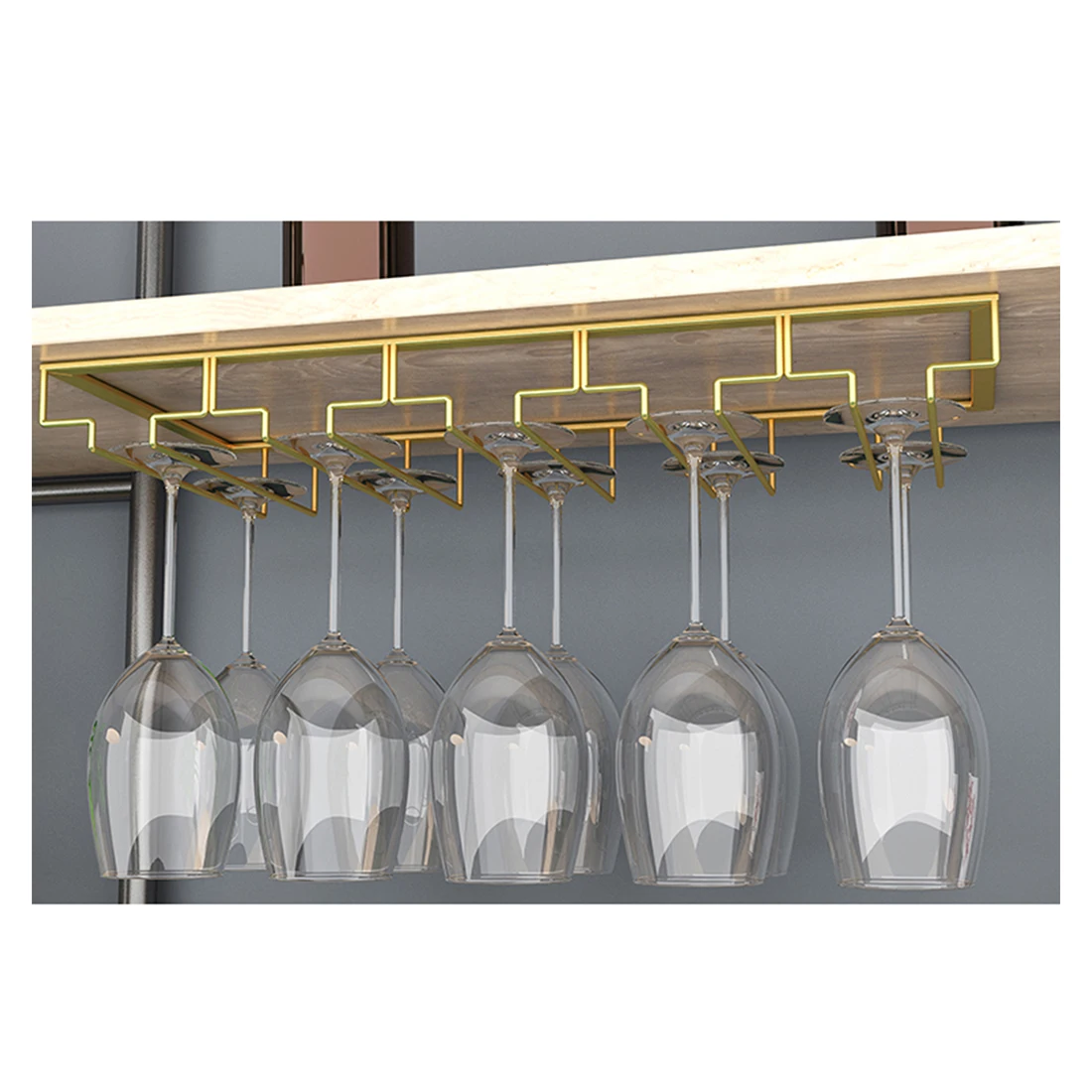 5 строк железная вешалка для бокалов бокал вина декоративная стойка