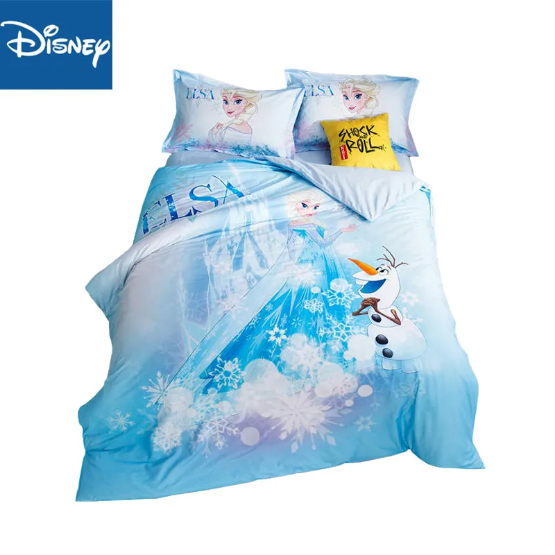 Комплект постельного белья для девочек и мальчиков с рисунком Диснея Холодное