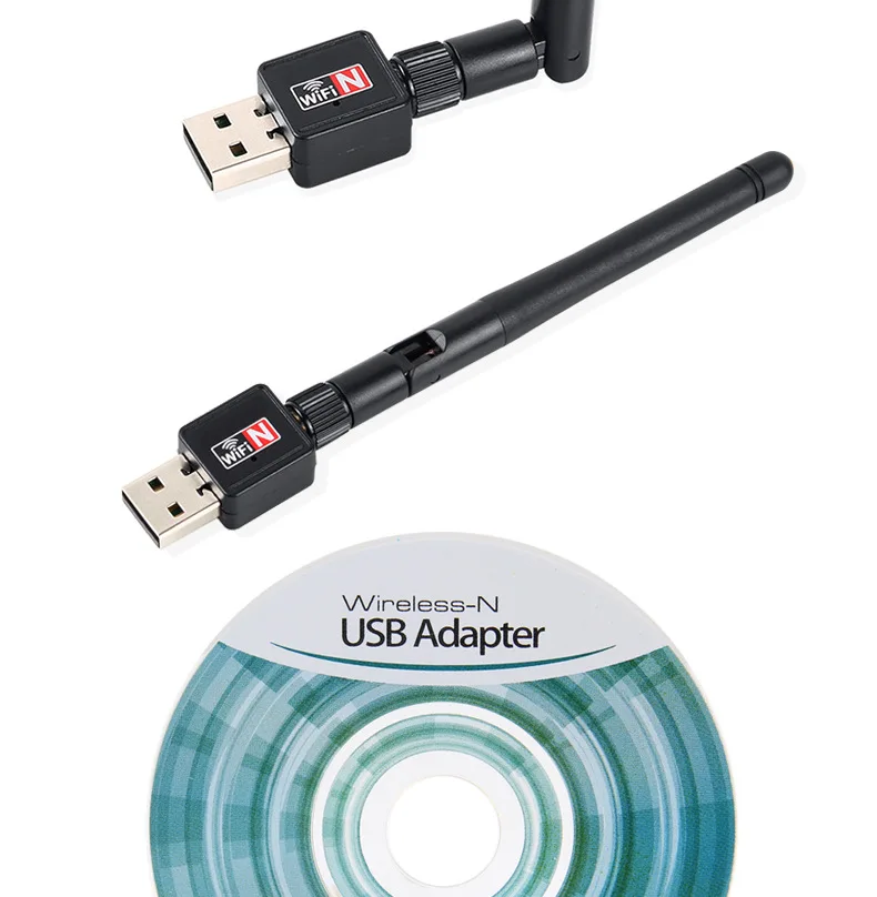 Адаптер Wi-fi 2 дБи 150 Мбит/с 4 ГГц USB Ethernet ПК | Компьютеры и офис